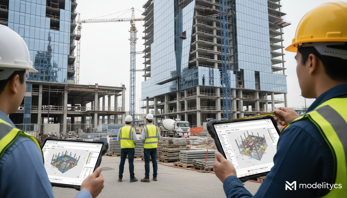 BIM view with coordinated disciplines